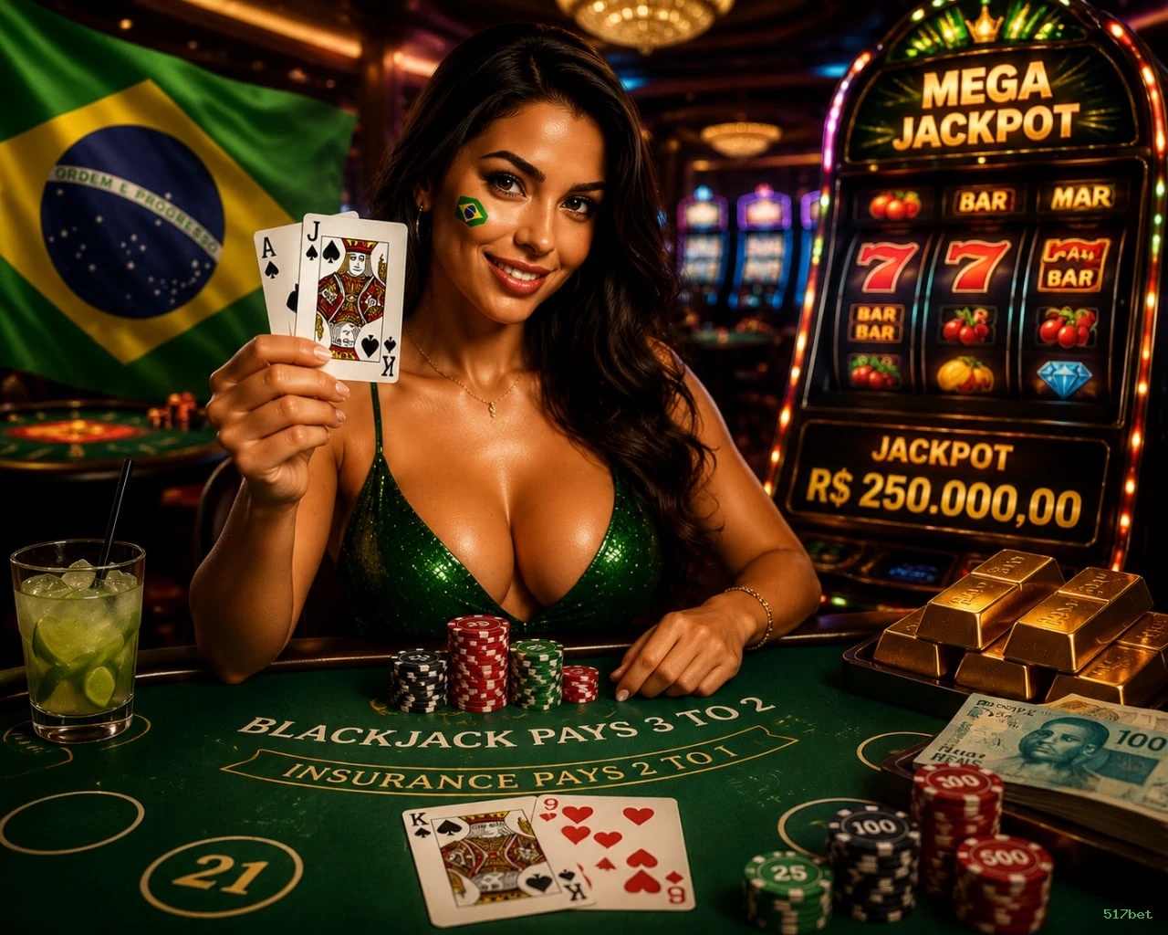 Jogos de Mesa Premium 517bet - Blackjack, Roleta, Baccarat